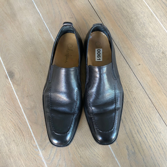 *Cole Haan Sz 12M Black Leather Slip Loafer Shoe main image 4